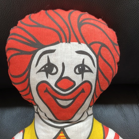 Vintage Ronald McDonald Clown Stuffed Plush - Picture 6 of 7